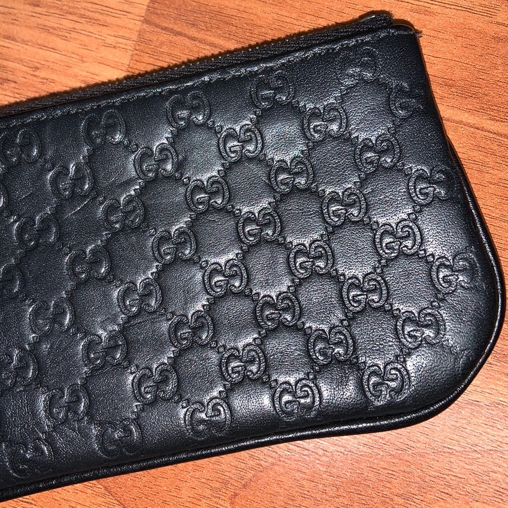 Authentic Gucci Microguccisima Soft Margaux Key Coin Pouch - Picture 2 of 10